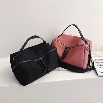 Fashion Nylon Handbag Simple Lightweight Waterproof Casual Canvas Cross Bag Net Red Shoulder Bag
Fashion Nylon Handbag Simple Lightweight Waterproof Casual Canvas Cross Bag Net Red Shoulder Bag