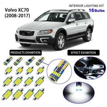 16 Bulbs LED Interior Dome Light Kit 6000K Cool White For Volvo XC70 2008-2017 Higher Brightness Car LED Bulbs Light
16 Bulbs LED Interior Dome Light Kit 6000K Cool White For Volvo XC70 2008-2017 Higher Brightness Car LED Bulbs Light