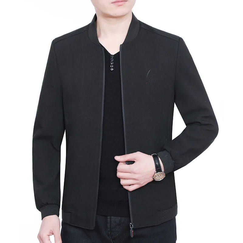 2019 New Style Jacket Men's Spring And Autumn Korean-style Trend Slim Fit Handsome Clothes Versatile Spring Middle-aged MEN'S Co
2019 New Style Jacket Men's Spring And Autumn Korean-style Trend Slim Fit Handsome Clothes Versatile Spring Middle-aged MEN'S Co