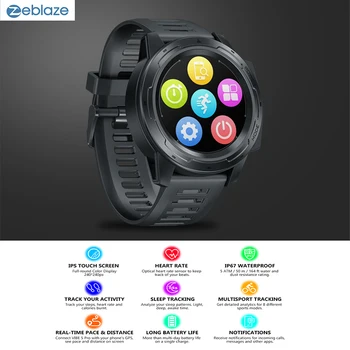 2019 Zeblaze VIBE 5 IP67 Waterproof Heart Rate Long Battery Life Color Display Screen Multi-sports Modes Fitness Tracker Smart
2019 Zeblaze VIBE 5 IP67 Waterproof Heart Rate Long Battery Life Color Display Screen Multi-sports Modes Fitness Tracker Smart