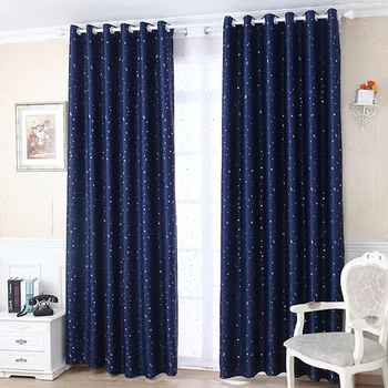 Modern Window Curtains For Living Room Bedroom Finished Hanging Blackout Solid Star Print Children Curtain 1 Panel For Kitchen 
Modern Window Curtains For Living Room Bedroom Finished Hanging Blackout Solid Star Print Children Curtain 1 Panel For Kitchen