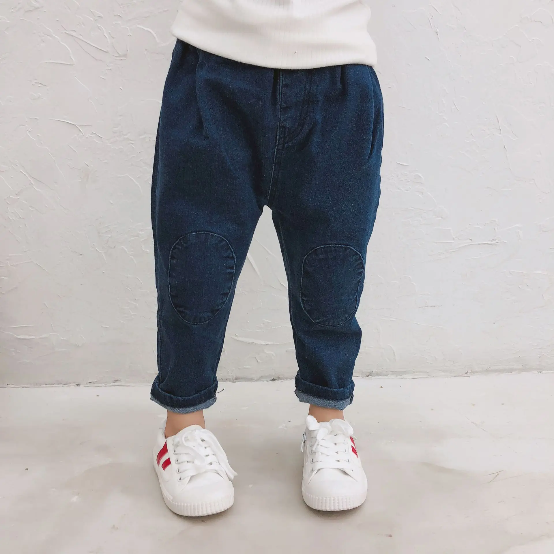 2019 Spring New Style Childrenswear Children Knee Patch Jeans 3-7-Year-Old Casual Pants
2019 Spring New Style Childrenswear Children Knee Patch Jeans 3-7-Year-Old Casual Pants