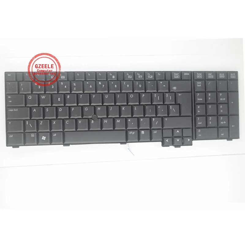 

GZEELE Laptop keyboard for HP ELITEBOOK 8730W 8730P 8730G English keyboards black UI New keybboard With pointing sticks