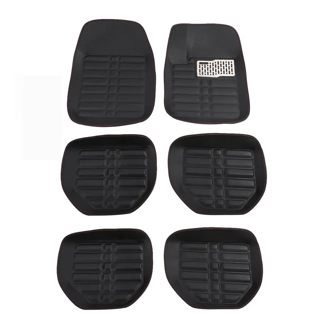 7 Seat Floor Mats Black Waterproof High Quality Universal Auto Foot Mats Rugs For All 7 Seat Cars
7 Seat Floor Mats Black Waterproof High Quality Universal Auto Foot Mats Rugs For All 7 Seat Cars