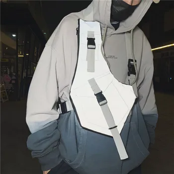 New woman Chest Rig Bag Streetwear Reflective Vest Bags Tactical Functional Chest Bag Unisex Trend Hip-Hop Crossbody Chest Pack
New woman Chest Rig Bag Streetwear Reflective Vest Bags Tactical Functional Chest Bag Unisex Trend Hip-Hop Crossbody Chest Pack