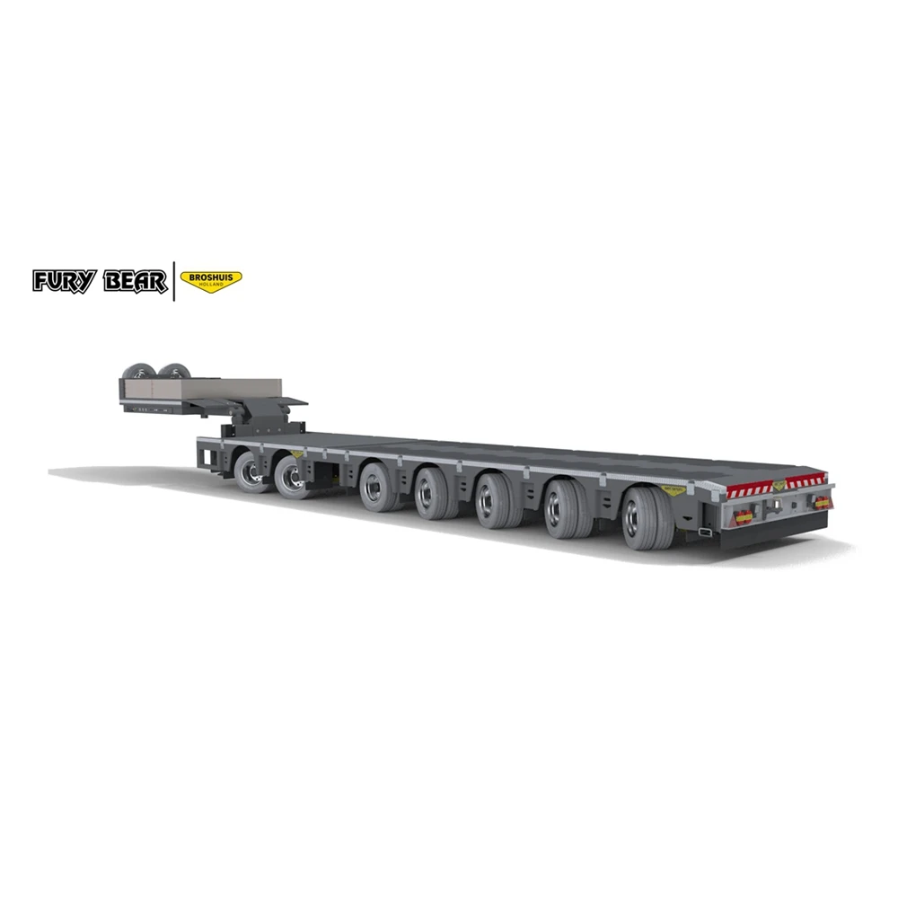 Furybear New 7-Axle Trailer Package 7 Axle Lowboy For Tamiya Rc Truck Trailer Tipper For Scania Man Actros Volvo Car Parts
Furybear New 7-Axle Trailer Package 7 Axle Lowboy For Tamiya Rc Truck Trailer Tipper For Scania Man Actros Volvo Car Parts