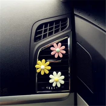 Car Ornament Daisy Flower Perfume Clip Air Freshener Automobiles Outlet Vents Fragrant Diffuser Auto Decoration Accessories Gift
Car Ornament Daisy Flower Perfume Clip Air Freshener Automobiles Outlet Vents Fragrant Diffuser Auto Decoration Accessories Gift