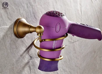 Bathroom Hardware Brushed Antique Shelf Brass Shower Storage Cooper Wall Mounted Hair Dryer Holder
Bathroom Hardware Brushed Antique Shelf Brass Shower Storage Cooper Wall Mounted Hair Dryer Holder