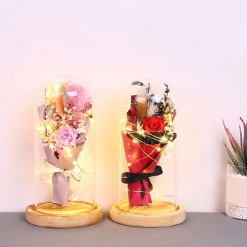 Eternal Rose Flower in Glass Led String Light For Home Christmas Decoration Night Light Valentine's Day Mother's Day Gifts Decor
Eternal Rose Flower in Glass Led String Light For Home Christmas Decoration Night Light Valentine's Day Mother's Day Gifts Decor
