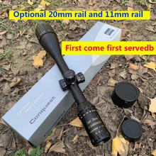 Scope 6-24x50 Sight Holographic Riflesope Red Dot Lock Tactical Metal with And Fixture