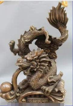 320 Lucky China Feng Shui Bronze Chinese Zodiac Year Animal Dragon Play Bead Statue
320 Lucky China Feng Shui Bronze Chinese Zodiac Year Animal Dragon Play Bead Statue