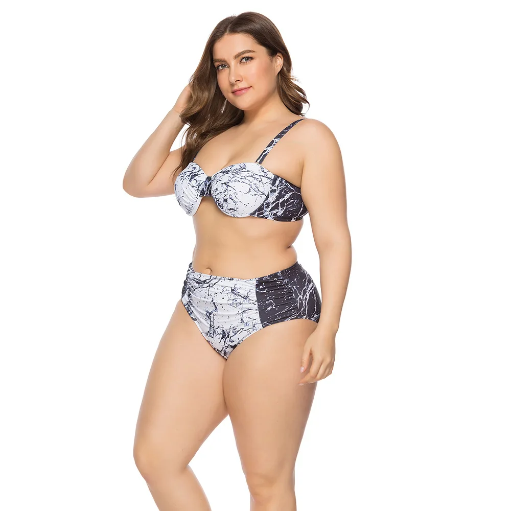 2020 New Style Europe And America-Fat Large Size Bikini Swimwear Marble Pattern Hard Bathing Suit Hot Selling Fat Woman
2020 New Style Europe And America-Fat Large Size Bikini Swimwear Marble Pattern Hard Bathing Suit Hot Selling Fat Woman