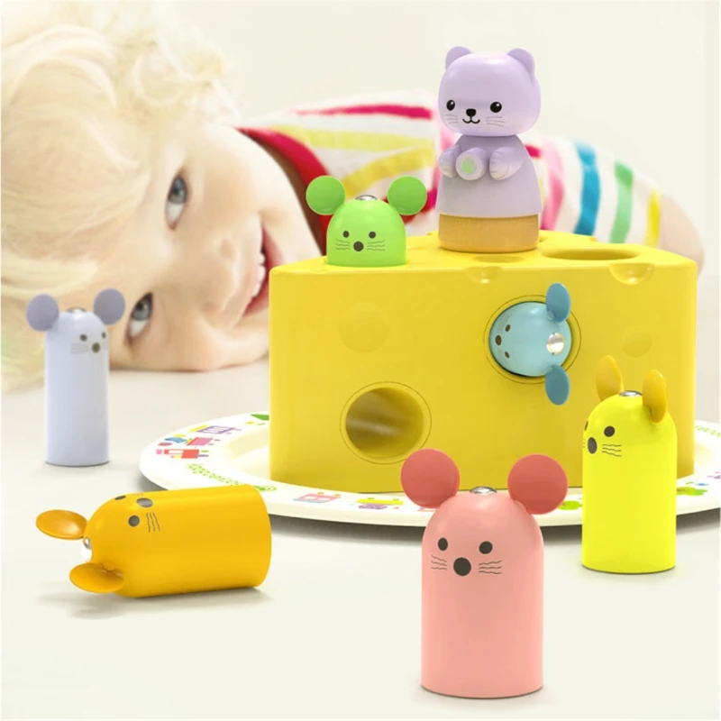 Cat and Mouse Game Cheese Maze Children's Toys Early Education Fun Interaction L4MC
Cat and Mouse Game Cheese Maze Children's Toys Early Education Fun Interaction L4MC