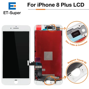 Free DHL Grade AAA+++ LCD Screen For iPhone 8 Plus Display Digitizer Assembly with 3D Touch Replacement Parts+Tempered Glass
Free DHL Grade AAA+++ LCD Screen For iPhone 8 Plus Display Digitizer Assembly with 3D Touch Replacement Parts+Tempered Glass