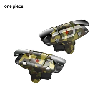 F5 Mobile game controller joystick trigger automatic adjustable accelerated shooting frequency L1 R1universally Handle For PUBG
F5 Mobile game controller joystick trigger automatic adjustable accelerated shooting frequency L1 R1universally Handle For PUBG