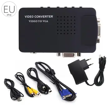 Display Converter Set-Top Box, Monitor AV TO VGA Set-Top Box, Switch Converter Monitor, Support Power Management Converter Black
Display Converter Set-Top Box, Monitor AV TO VGA Set-Top Box, Switch Converter Monitor, Support Power Management Converter Black