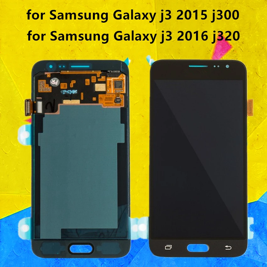 Original LCD Screen for Samsung j3 2015 2016 j320 j300 OLED Display Touch Digitizer Assembly Replacement Parts,Black White Gold 
Original LCD Screen for Samsung j3 2015 2016 j320 j300 OLED Display Touch Digitizer Assembly Replacement Parts,Black White Gold