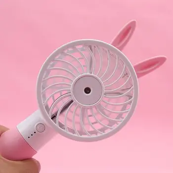 Cute Cat Ear Portable USB Rechargeable Cooler Mini Handy Cooling Fan Desk Pocket Water Mist Cooling Air Humidifier Fan R2JB
Cute Cat Ear Portable USB Rechargeable Cooler Mini Handy Cooling Fan Desk Pocket Water Mist Cooling Air Humidifier Fan R2JB