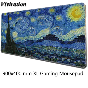 For World of Warcraft Overwatch Dota 2 Game Mousepad Custom DIY 90x40cm Big Computer Desk Mat Van Gogh Prints Keyboard Mouse Pad
For World of Warcraft Overwatch Dota 2 Game Mousepad Custom DIY 90x40cm Big Computer Desk Mat Van Gogh Prints Keyboard Mouse Pad