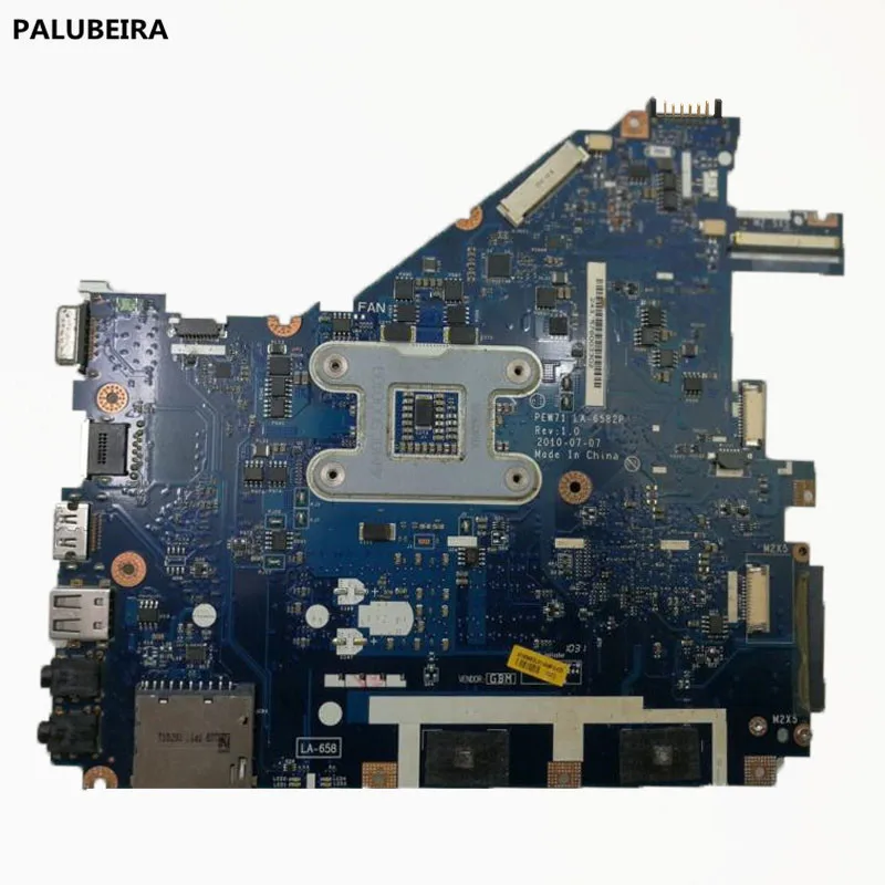 PALUBEIRA FOR ACER ASPIER 5742 5742Z Laptop motherboard LA-6582P MBR4L02001 Mainboard test good | Компьютеры и офис