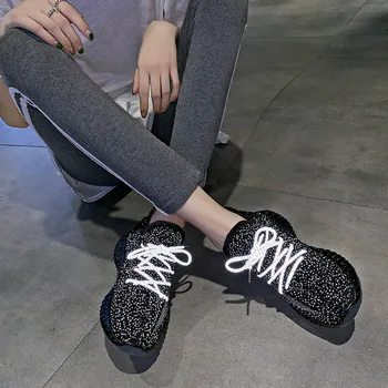 Reflective starry coconut shoes 2020 spring new black angel running shoes wild soft bottom platform sneakers women's shoes
Reflective starry coconut shoes 2020 spring new black angel running shoes wild soft bottom platform sneakers women's shoes