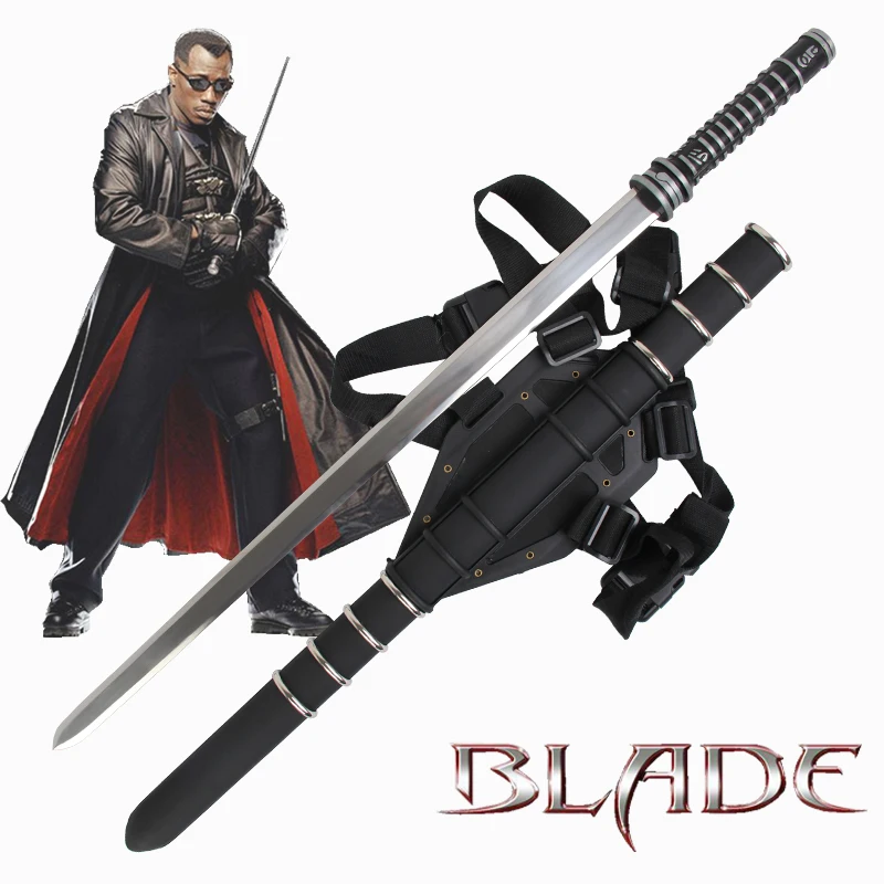 Stainless steel Blade Swords For Daywalker Sword Blade : Trinity Movie Leather Back Sheath Zinc Handle Collectible Supply
Stainless steel Blade Swords For Daywalker Sword Blade : Trinity Movie Leather Back Sheath Zinc Handle Collectible Supply