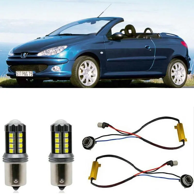 Fog lamps for PEUGEOT 206 CC 2D CABRIO Stop lamp Reverse Back up bulb Front Rear Turn Signal error free 2pc
Fog lamps for PEUGEOT 206 CC 2D CABRIO Stop lamp Reverse Back up bulb Front Rear Turn Signal error free 2pc