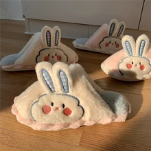 Winter New Indoor Girl's Heart Wool Slippers to Keep Warm for Women's Home Comfort and Cute Bunny Plush Non-slip Confinement Sho
Winter New Indoor Girl's Heart Wool Slippers to Keep Warm for Women's Home Comfort and Cute Bunny Plush Non-slip Confinement Sho