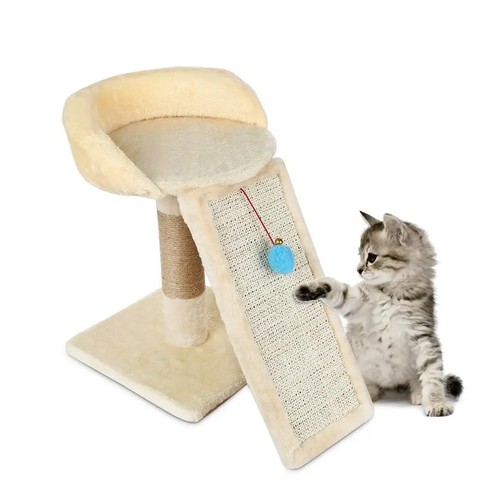 M64 Pet Cat Tree Climbing Frame Toy with Ball Shape Bell Toy Cat Scratching Posts Cat Scratch Board Jumping Training Toy
M64 Pet Cat Tree Climbing Frame Toy with Ball Shape Bell Toy Cat Scratching Posts Cat Scratch Board Jumping Training Toy