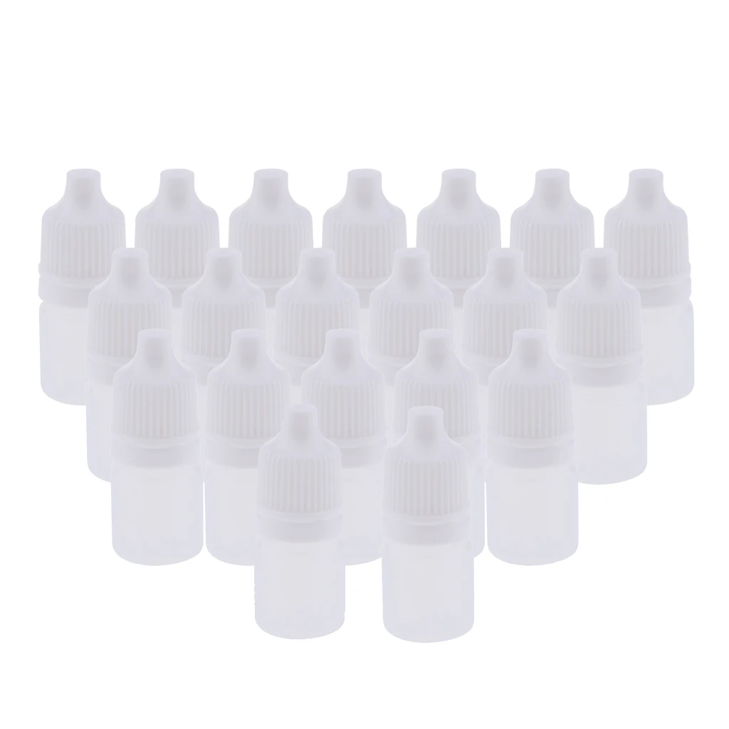 20pcs Empty Eye Drops Makeup Cosmetic Travel Bottles Plastic Containers 3ml 20pcs Empty Eye Drops Makeup Cosmetic Travel Bottles Plastic Containers 3ml