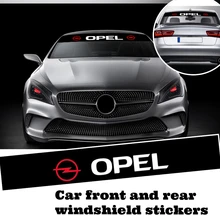 

Reflective Decals Car Front Rear Windshield Sunshade Vinyl Sticker For Opel Astra H G J Insignia Mokka Zafira Corsa Vectra C D