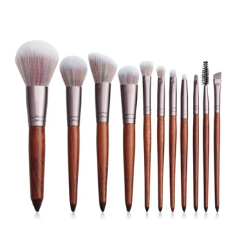 11Pcs Makeup Brushes Set Cosmetic Foundation Powder Eye Shadow Lip Blend Wooden Make Up Brush Tool Kit Maquiagem
11Pcs Makeup Brushes Set Cosmetic Foundation Powder Eye Shadow Lip Blend Wooden Make Up Brush Tool Kit Maquiagem