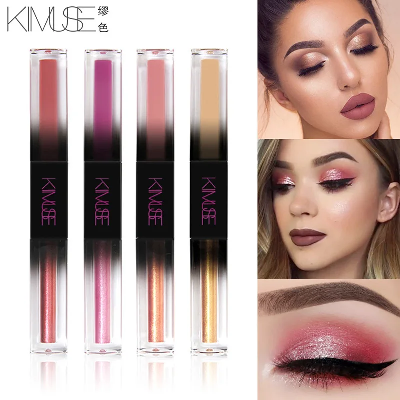 Double Head Liquid Eye Shadow Multifunction Glitter Matte Dual Use Eyeshadow Eyes Makeup @ME88
Double Head Liquid Eye Shadow Multifunction Glitter Matte Dual Use Eyeshadow Eyes Makeup @ME88