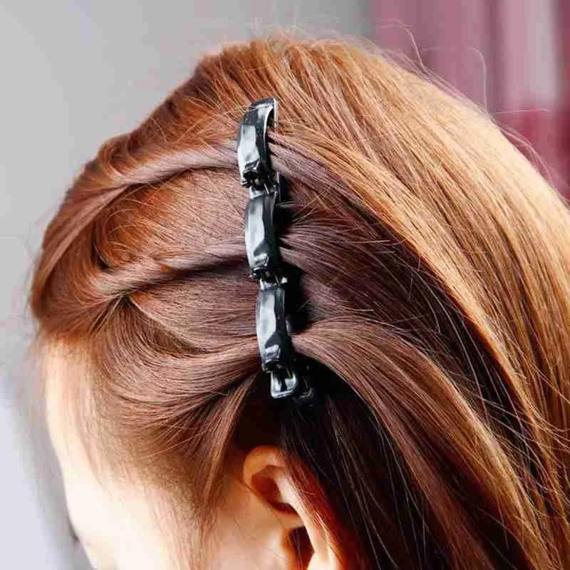 Professional Hairpin Double Layer Bangs Clip Hairstyle Hairpin