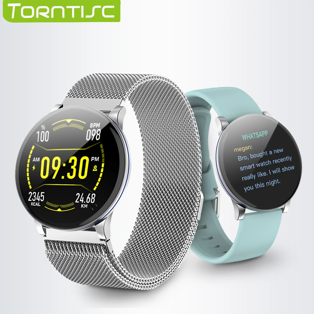 Torntisc Smart Watch Full Round Touch Blood Pressure Oxygen Dynamic Heart Rate Monitor Smartwatch Men Women for Apple Android
Torntisc Smart Watch Full Round Touch Blood Pressure Oxygen Dynamic Heart Rate Monitor Smartwatch Men Women for Apple Android