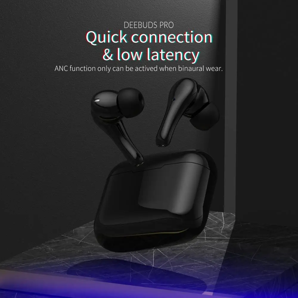 ANC True Wireless Earbuds Stereo Active Noise Canceling Earbuds TWS TYPE-C Fast Charger Bluetooth 5.0 Wireless ANC Earphones
ANC True Wireless Earbuds Stereo Active Noise Canceling Earbuds TWS TYPE-C Fast Charger Bluetooth 5.0 Wireless ANC Earphones