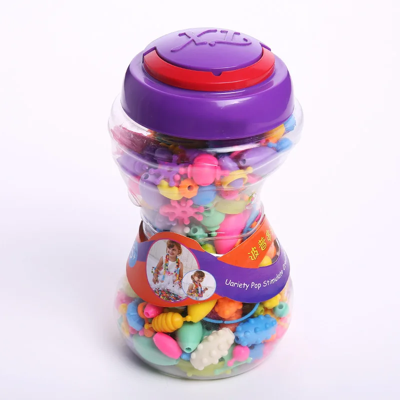 Intelligence Children DIY Flexible Beaded Bracelet Educational Fight Inserted Popper Beads Creative Toy-300 Tablets
Intelligence Children DIY Flexible Beaded Bracelet Educational Fight Inserted Popper Beads Creative Toy-300 Tablets