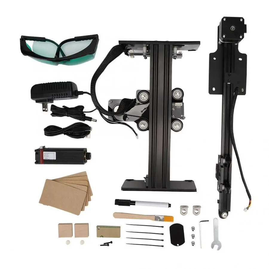 Metal Engraver 20W Laser Engraving Machine for Neje Master for Metal Mahogany and Bamboo Engrave
Metal Engraver 20W Laser Engraving Machine for Neje Master for Metal Mahogany and Bamboo Engrave