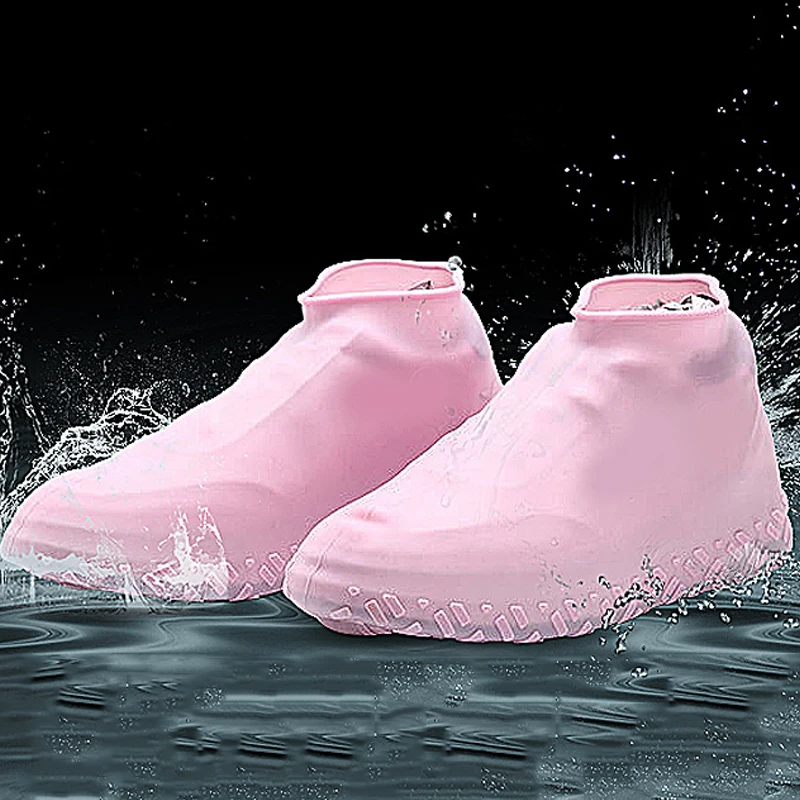 Reusable Non-slip Rain Shoe Covers Men Women Waterproof Thicken Rain Rubber Boots Anti-Slip Wear-resistant Overshoes Accessories
Reusable Non-slip Rain Shoe Covers Men Women Waterproof Thicken Rain Rubber Boots Anti-Slip Wear-resistant Overshoes Accessories