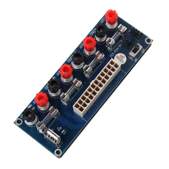Upgrade Version Power Supply Breakout Adapter Converter with USB 5V Port and Insulation Plastic Base
Upgrade Version Power Supply Breakout Adapter Converter with USB 5V Port and Insulation Plastic Base