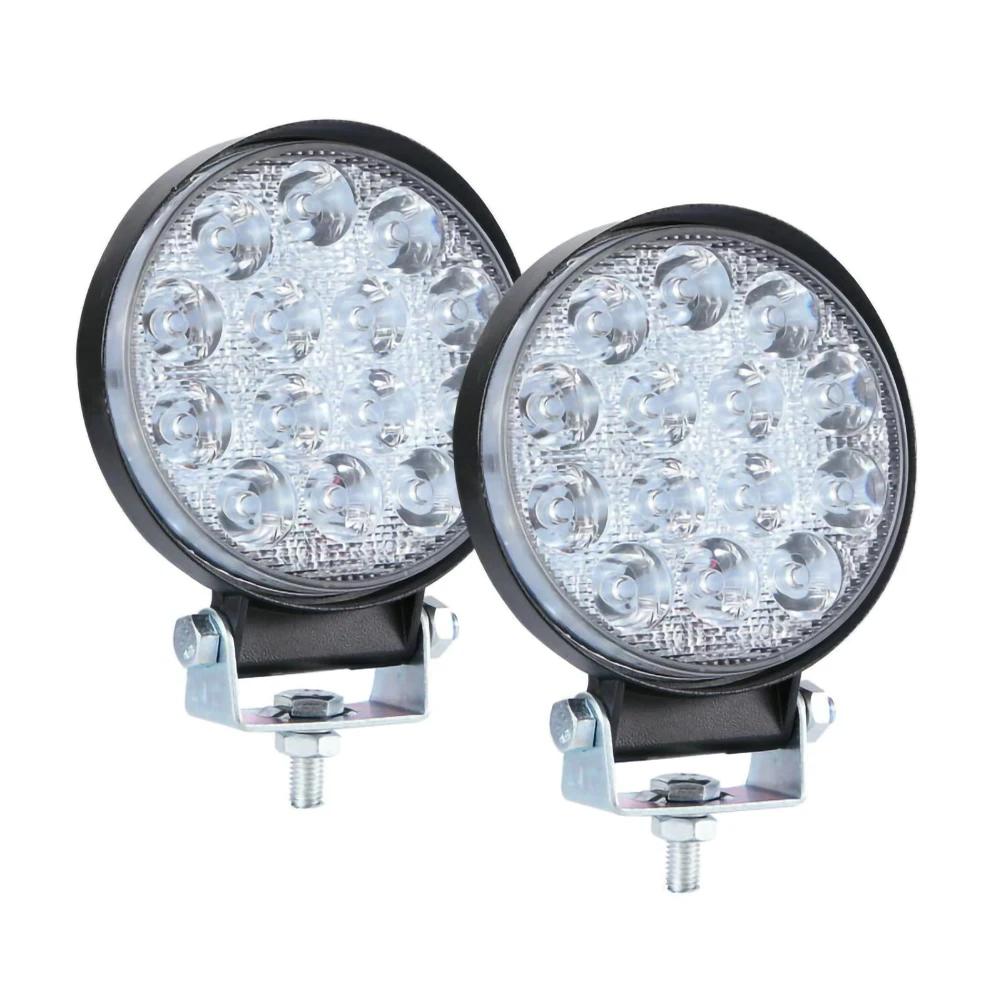 2PCS Car Led Work Light 140W Car Headlight 14 Led Car Spot Light For Truck Offroad 12/24V Night Driving Lights Auto Accessories
2PCS Car Led Work Light 140W Car Headlight 14 Led Car Spot Light For Truck Offroad 12/24V Night Driving Lights Auto Accessories