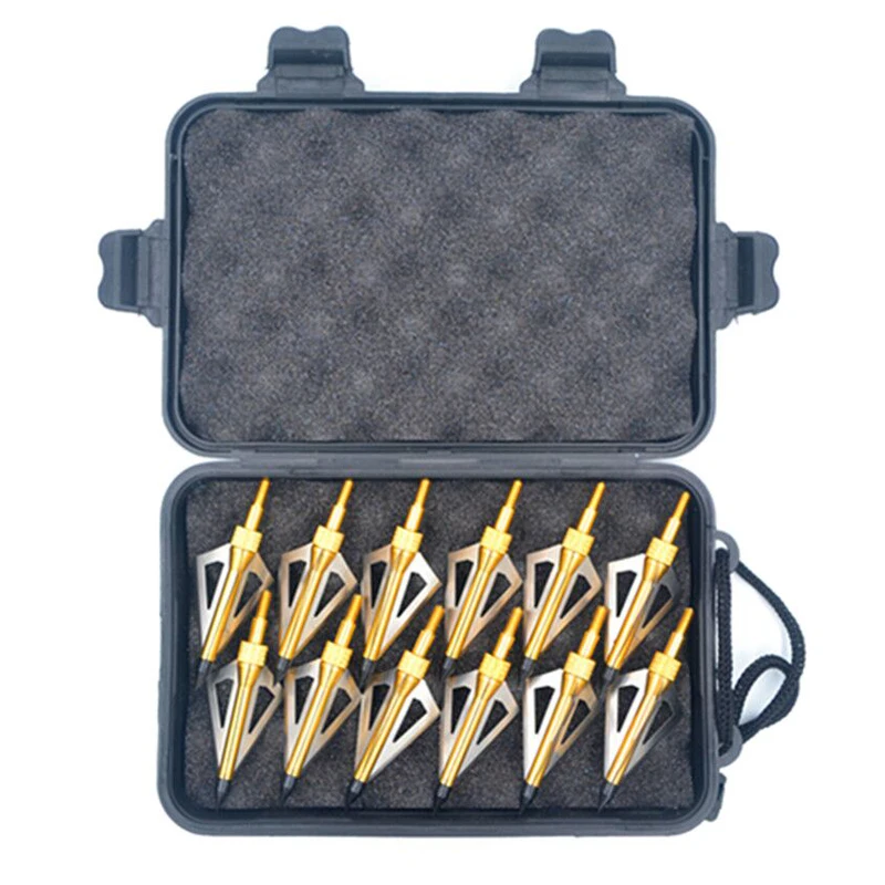 Arrowhead 6 Colors Archery Stainless Steel Hunting Broadheads 100 Grain 3 Blade For Compound Crossbow Fiberglass Carbon Arrow
Arrowhead 6 Colors Archery Stainless Steel Hunting Broadheads 100 Grain 3 Blade For Compound Crossbow Fiberglass Carbon Arrow