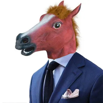 New Horse Head Mask Latex Prop Style Toys Party Halloween Animal Mask Party Cosplay Supplies Masque Party Gift Decoration маска 
New Horse Head Mask Latex Prop Style Toys Party Halloween Animal Mask Party Cosplay Supplies Masque Party Gift Decoration маска