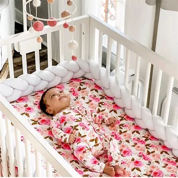 1M/2M/3M Baby Bed Bumper Newborn Braided Crib Bedding Bumper Protective Head Bed Baby Kids Room Decoration
1M/2M/3M Baby Bed Bumper Newborn Braided Crib Bedding Bumper Protective Head Bed Baby Kids Room Decoration