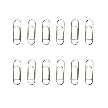 12pcs Metal Pen Holder Clips Multifunction Portable Paper Clip Hanging Pen Spring Clips for Office School Binding Supplies
12pcs Metal Pen Holder Clips Multifunction Portable Paper Clip Hanging Pen Spring Clips for Office School Binding Supplies