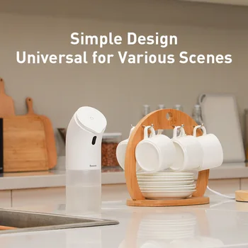 Baseus Smart Infrared Sensor Soap Dispenser Foaming Hand Washing Device Non-contact Foam Soap Dispenser Home Cleaning
Baseus Smart Infrared Sensor Soap Dispenser Foaming Hand Washing Device Non-contact Foam Soap Dispenser Home Cleaning