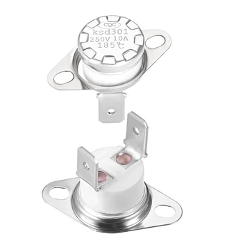 uxcell Temperature Control Switch , Thermostat , KSD301 185°C , 10A , Normally Closed N.C 2pcs
uxcell Temperature Control Switch , Thermostat , KSD301 185°C , 10A , Normally Closed N.C 2pcs