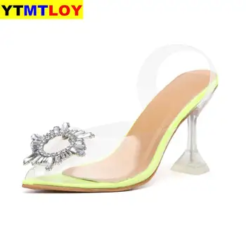 Transparent Crystal Beach Ladies Shoes Comfortable Rubber Sandals Women Outdoor Slip on Sandalen Slingback Summer Shoes Woman 
Transparent Crystal Beach Ladies Shoes Comfortable Rubber Sandals Women Outdoor Slip on Sandalen Slingback Summer Shoes Woman