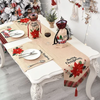 Party Dinner Non-slip Table Runner Christmas Table Flag Tea Table Desktop Decoration Cartoon Festival Table Cloth
Party Dinner Non-slip Table Runner Christmas Table Flag Tea Table Desktop Decoration Cartoon Festival Table Cloth