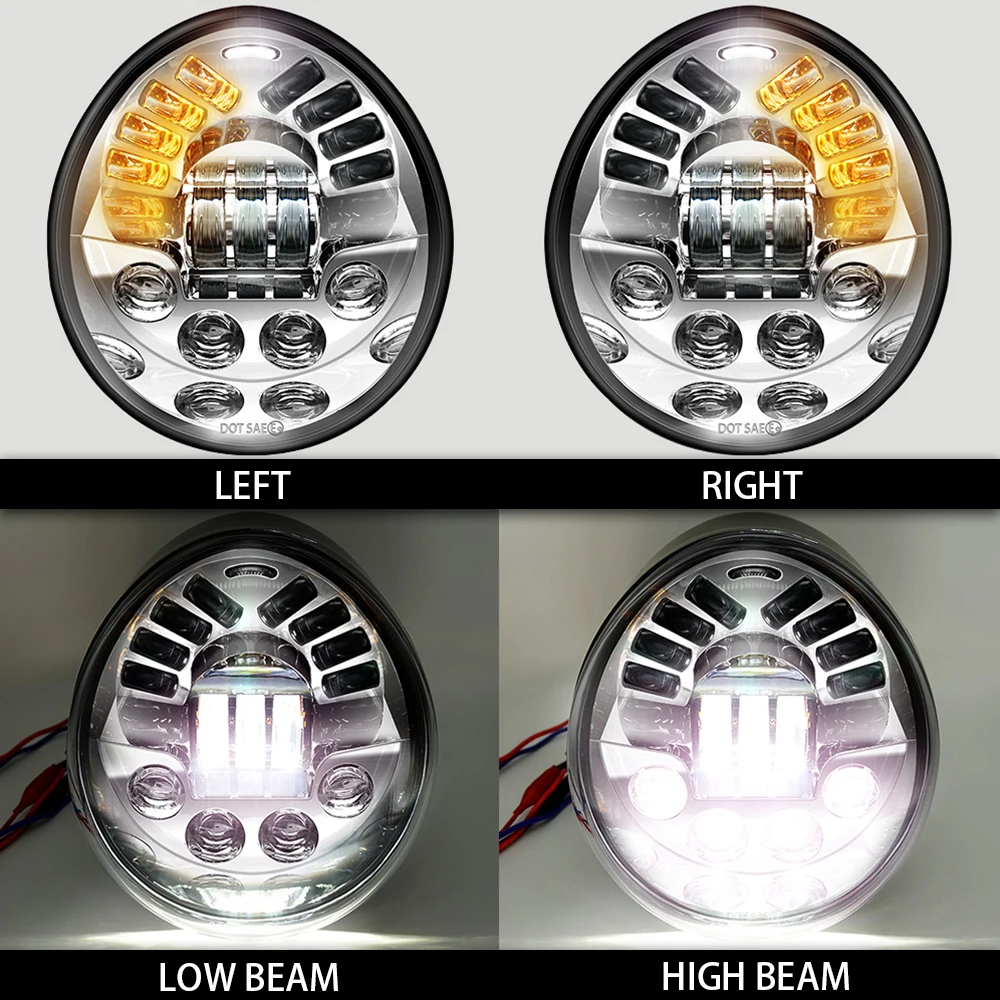 

Accessories For V-ROD Motorcycle LED HEADLIGHT Aluminum Black Headlight For V Rod VROD VRSCA Headlight VRSC